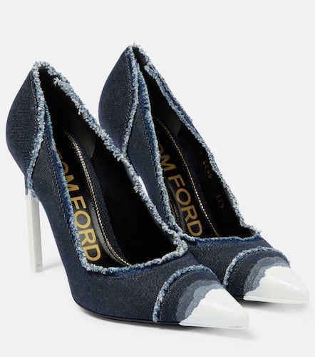 Tom Ford Pumps aus Denim - Tom Ford - Modalova