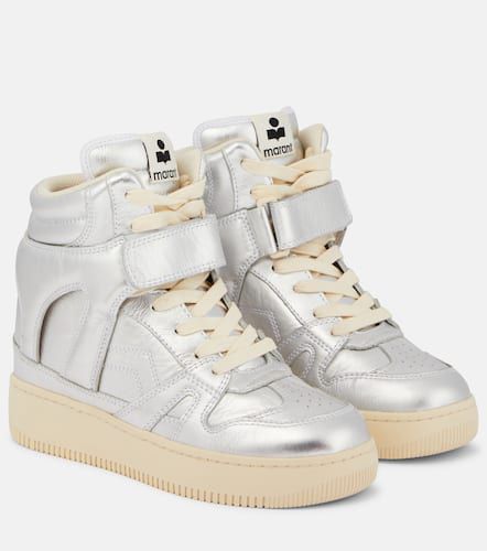 Sneakers Ellyn in pelle metallizzata - Isabel Marant - Modalova