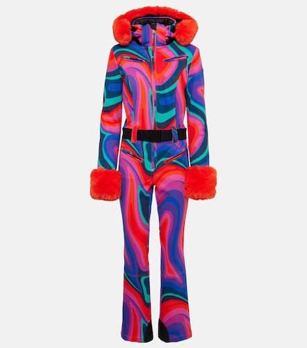 La FÃªte faux fur-trimmed ski suit - Goldbergh - Modalova