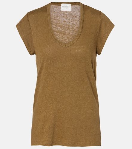 Marant Etoile T-shirt en lin - Marant Etoile - Modalova
