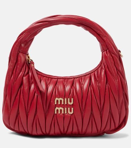 Borsa Wander Small in pelle matelassé - Miu Miu - Modalova