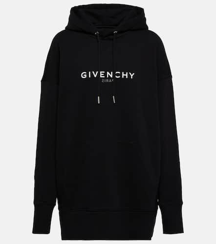 Logo cotton oversized hoodie - Givenchy - Modalova