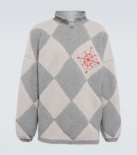 Adish Embroidered cotton sweater - Adish - Modalova