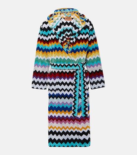 Bata Cyrus de rizo de algodón en zigzag - Missoni - Modalova