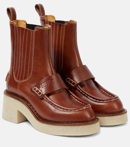 Kenzo Leather ankle boots - Kenzo - Modalova