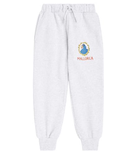 Parrot embroidered cotton sweatpants - Mini Rodini - Modalova