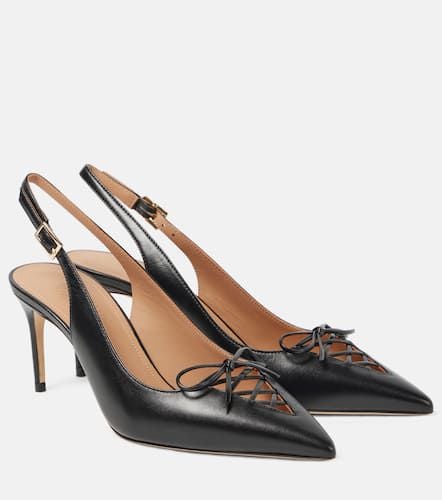 Trudie leather slingback pumps - Malone Souliers - Modalova