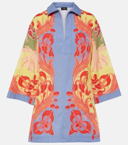 Etro Camisa de algodón estampada - Etro - Modalova