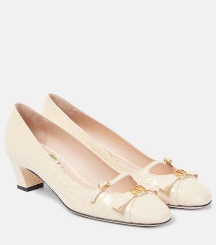 Pumps Bowow 45 aus Leder - Valentino Garavani - Modalova