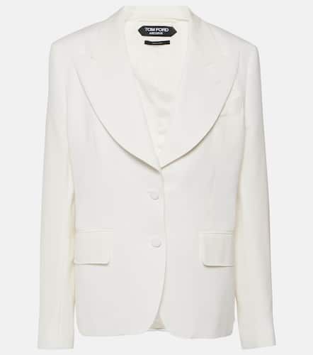 Tom Ford Blazer en soie - Tom Ford - Modalova
