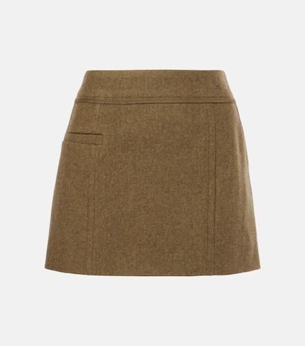 Victoria Beckham Wool miniskirt - Victoria Beckham - Modalova