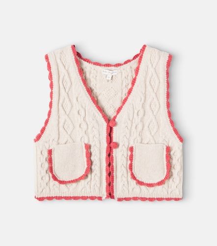 Sienna cable-knit wool-blend vest - Bebe Organic - Modalova