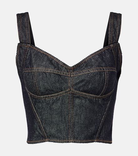 Dolce&Gabbana Denim bustier - Dolce&Gabbana - Modalova