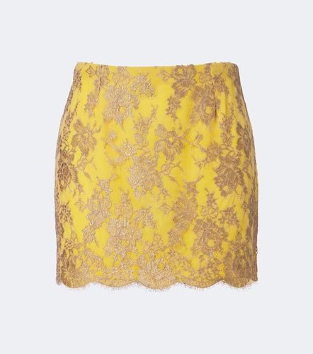 Saint Laurent Minigonna in pizzo - Saint Laurent - Modalova