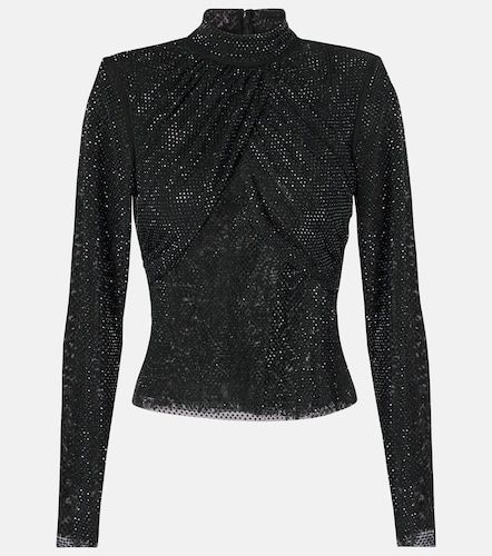 Self-Portrait Top in mesh - Self-Portrait - Modalova