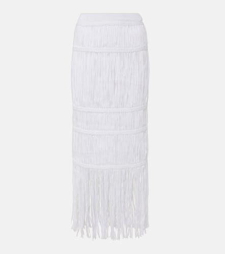 Yarra fringed cotton midi skirt - Simkhai - Modalova