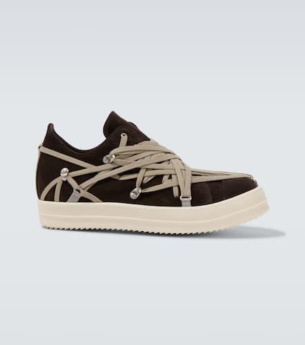 Rick Owens Megalace suede sneakers - Rick Owens - Modalova