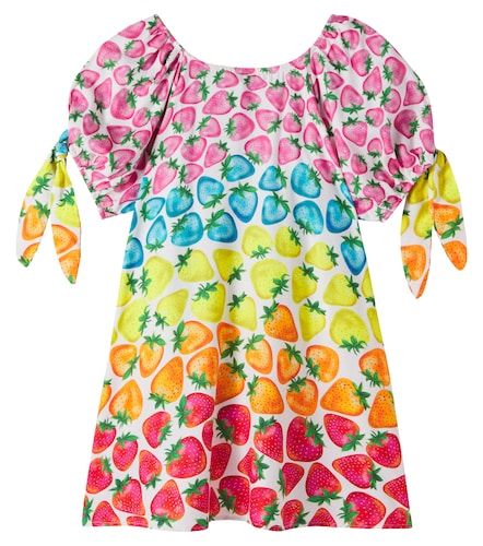 Fábula Vestido Morango Rainbow estampado - Fabula - Modalova