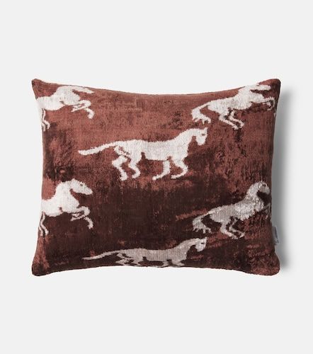 Cuscino in velluto di seta e cotone - Les-Ottomans - Modalova