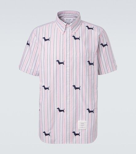 Camisa de algodón a rayas - Thom Browne - Modalova