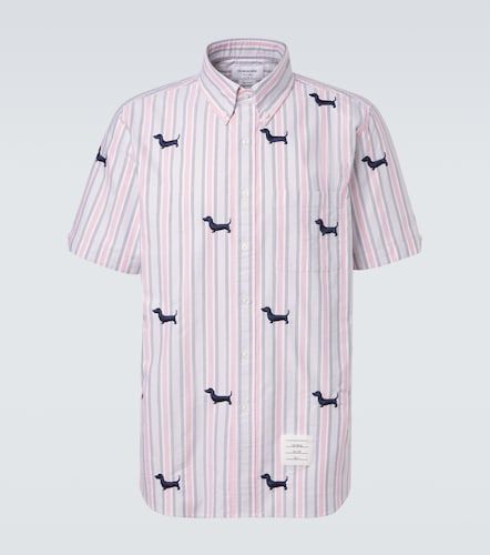 Camisa de algodón a rayas - Thom Browne - Modalova