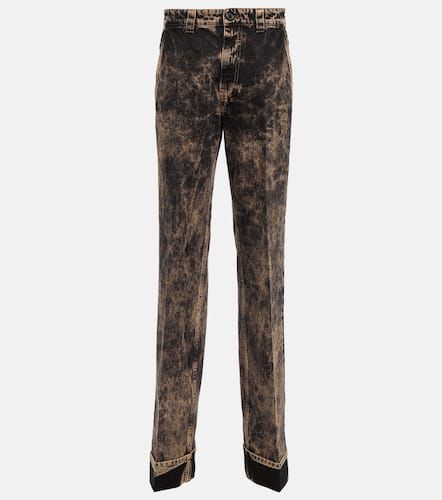 Miu Miu Low-rise straight jeans - Miu Miu - Modalova