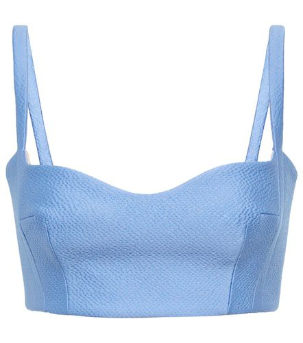 Cropped-Top Carina aus Cloqué - Emilia Wickstead - Modalova