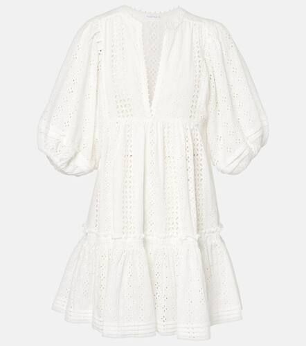 Aria broderie anglaise cotton minidress - Poupette St Barth - Modalova