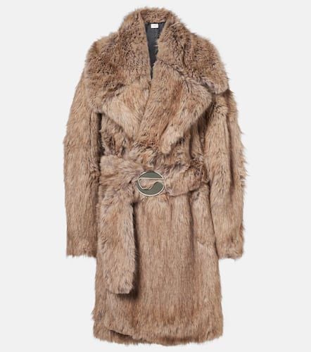 Coperni Belted faux fur coat - Coperni - Modalova