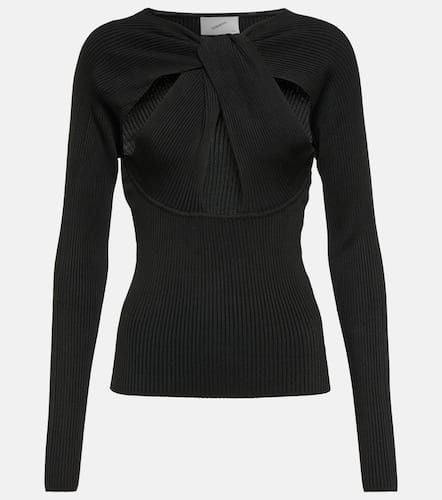 Coperni Cutout ribbed-knit sweater - Coperni - Modalova