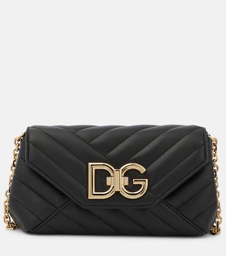 Small quilted leather shoulder bag - Dolce&Gabbana - Modalova