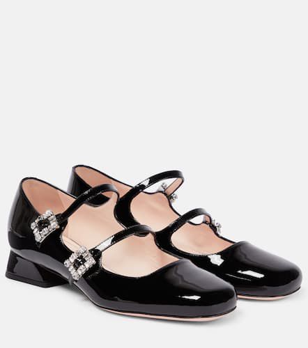 Mini Très Vivier patent leather Mary Jane pumps - Roger Vivier - Modalova