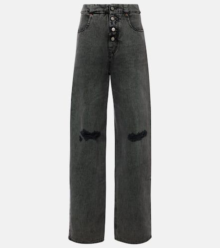 MM6 Maison Margiela Wide-Leg Jeans - MM6 Maison Margiela - Modalova