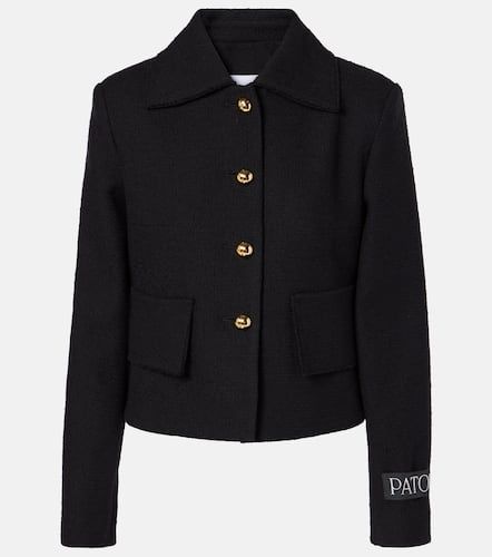 Patou Wool and cotton-blend jacket - Patou - Modalova