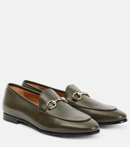 Jordaan Horsebit leather loafers - Gucci - Modalova