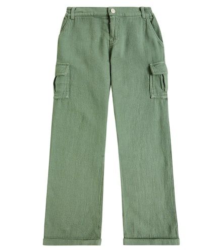Pantalon cargo en coton et lin - Tartine et Chocolat - Modalova