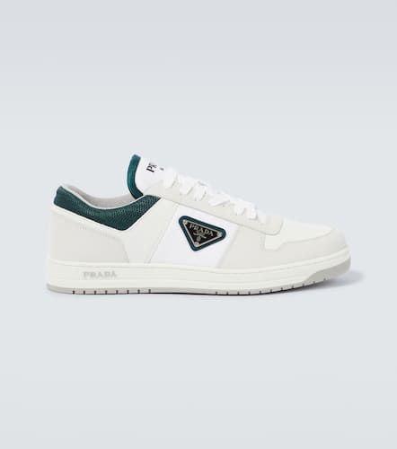 Prada Logo leather sneakers - Prada - Modalova