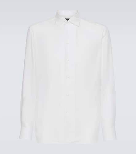 Brioni Camicia in cotone e cashmere - Brioni - Modalova