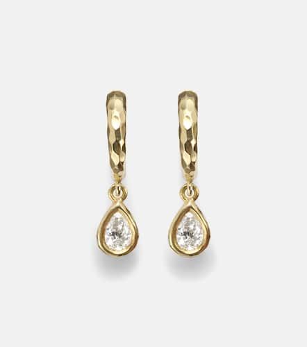 Ohrringe Hidden Gem aus 18kt Gelbgold mit Diamanten - Octavia Elizabeth - Modalova