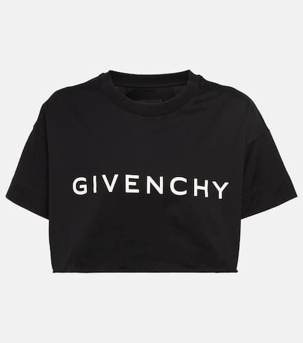 Givenchy Camiseta cropped con logo - Givenchy - Modalova
