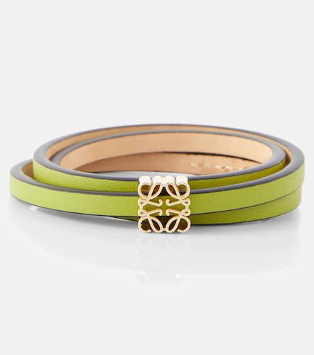 Twist Anagram leather bracelet - Loewe - Modalova