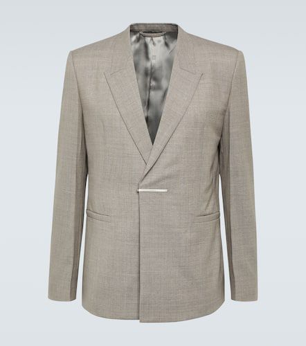 Single-breasted wool blazer - Givenchy - Modalova