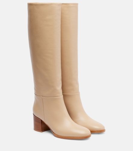 Santiago 60 leather knee-high boots - Gianvito Rossi - Modalova