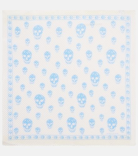 McQueen Skull silk scarf - McQueen - Modalova