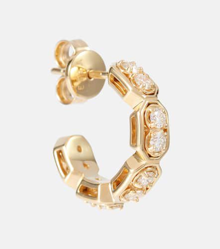 Eéra Einzelner Ohrring Roma Small aus 18kt Gelbgold mit Diamanten - Eera - Modalova