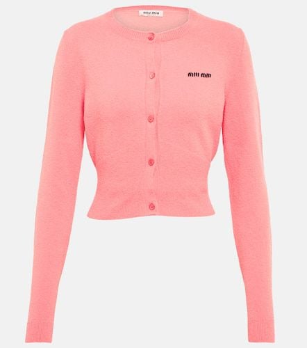 Miu Miu Cropped bouclÃ© cardigan - Miu Miu - Modalova