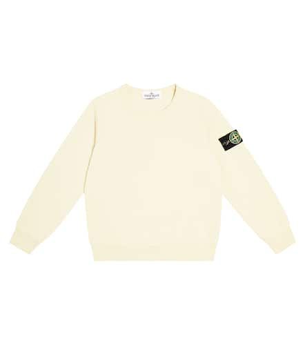 Compass cotton sweatshirt - Stone Island Junior - Modalova