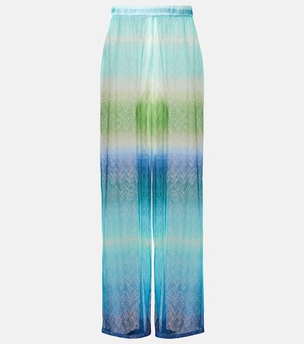 Missoni Zigzag palazzo pants - Missoni - Modalova