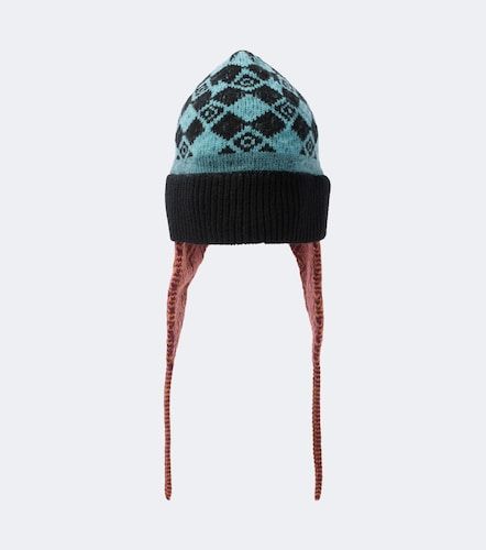 Jacquard wool beanie - Dries Van Noten - Modalova
