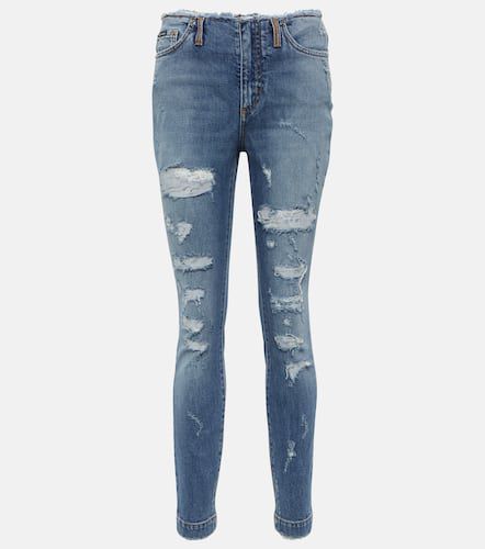 Distressed skinny jeans - Dolce&Gabbana - Modalova